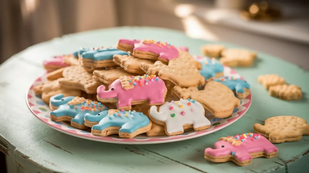 frosted animal crackers